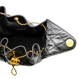 thumbnail large 25 bag in shiny calfskin black ghw #UJE7