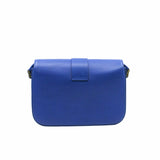 thumbnail side bag leather blue ghw - L'UXE LINK