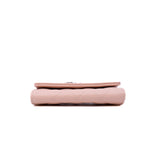 thumbnail CC Stars In Pink Lambskin Flap Snap Wallet PHW - L'UXE LINK