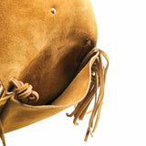 thumbnail tassels sidebag suede brown - L'UXE LINK