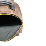 thumbnail Mini Palm Springs Monogram Canvas Backpack GHW - L'UXE LINK