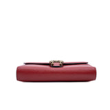 thumbnail red dionysus woc calf skin with crystal - L'UXE LINK
