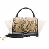 thumbnail trapeze handle bag small snake GHW - L'UXE LINK