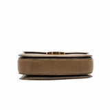 thumbnail triomphe bag medium lizard brown light camel ghw - L'UXE LINK