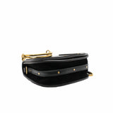thumbnail Nile Crossbody Bag Small Leather Black GHW - L'UXE LINK