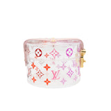 thumbnail transparent box in plexiglass rose monogram ghw