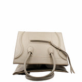 thumbnail Luggage Bag Medium Smooth Leather   grey - L'UXE LINK