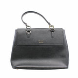 thumbnail Vitello Lux Flap Bag Black PHW - L'UXE LINK