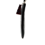 thumbnail Medium Black Lambskin Leather Cuba Car Cosmetic Case PHW Seri 23 - L'UXE LINK