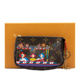 thumbnail pochette accessories with vivian boat in monogram - L'UXE LINK