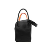thumbnail Lindy 30 TC Leather In Black With Twilly C Stamp GHW - L'UXE LINK