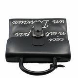 thumbnail Brillant Charm Large Limited Edition Leather black shw - L'UXE LINK