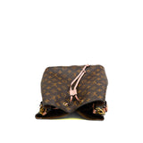 thumbnail NéoNoé In Monogram Canvas With Pink Leather Bucket Bag GHW - L'UXE LINK
