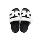 thumbnail chypre sandal white in leather #34 - L'UXE LINK