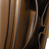 thumbnail Medium Camel Classic Box In Calfskin Leather Bag GHW - L'UXE LINK