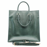 thumbnail men tote bag large green saffiano - L'UXE LINK