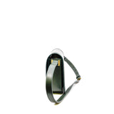 thumbnail medium solferino satchel in calfskin dark green ghw 2020