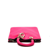 thumbnail issimo medium in leather rosepink ghw 2016 - L'UXE LINK