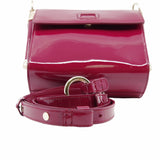 thumbnail VIV' CARRÉ SHOULDER BAG SMALL LEATHER PINK - L'UXE LINK