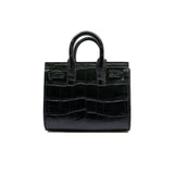thumbnail Nano Sac De Jour Toy Black Croc Embossed Leather Bag PHW - L'UXE LINK