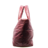 thumbnail Coco Cocoon Burgundy/Black Lambskin Reversible Tote Bag PHW Seri 12 - L'UXE LINK