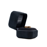 thumbnail Atlas Pierced Diamond Ring 18k Rose Gold Size 5.5 - L'UXE LINK