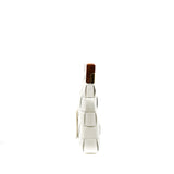 thumbnail Intrecciato Snap Clutch in leather white ghw - L'UXE LINK