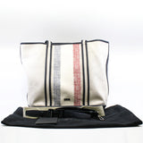 thumbnail Dior Homme Oblique Voyage In Multicolor Canvas Tote Bag With Strap - L'UXE LINK