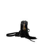 thumbnail Soho Disco Small Black Calfskin Crossbody Bag - L'UXE LINK