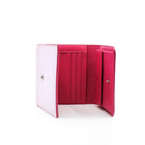 thumbnail Mania In Nude Pink/Pink Grained Calfskin Wallet PHW - L'UXE LINK