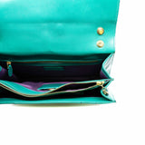 thumbnail large serpenti Forever Flap bag in green ghw