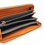 thumbnail zippy long wallet orange - L'UXE LINK