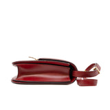 thumbnail medium classic box in gloss leather red ghw - L'UXE LINK