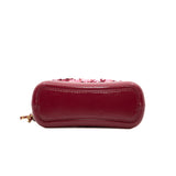 thumbnail Small Gabrielle Hobo Bag Sequin/Calfskin Raspberry Pink Seri 26 - L'UXE LINK