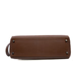 thumbnail Kelly 32cm In Swift Brown PHW O Stamp - L'UXE LINK