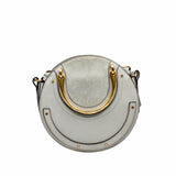 thumbnail pixie round bag light Gray ghw - L'UXE LINK