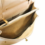 thumbnail Handbag leather beige ghw - L'UXE LINK