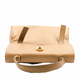 thumbnail Handbag leather beige ghw - L'UXE LINK