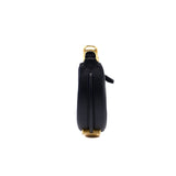 thumbnail Nano Fendigraphy Black Leather Charm Hobo Bag GHW - L'UXE LINK