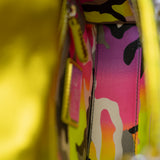 thumbnail Limited Edition Mini Lady Dior In Neon Yellow/Gold Leather Handbag PHW With Strap - L'UXE LINK