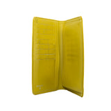 thumbnail Flap Long Wallet Patent Leather Ginger Yellow Seri 20 - L'UXE LINK