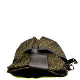 thumbnail Strike Medium FF Jacquard Brown Leather/Fabric Backpack PHW - L'UXE LINK
