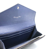 thumbnail Diorissimo Envelope In Dark Blue/Navy Patent/Leather Long Wallet Blue/PHW - L'UXE LINK