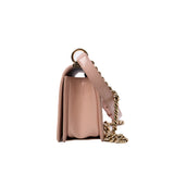 thumbnail Medium Leboy Iridescent Pink Shiny Calfskin Quilted Flap Bag GHW Seri 22 - L'UXE LINK