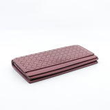 thumbnail long wallet leather pink - L'UXE LINK