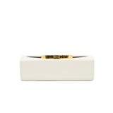 thumbnail small 30 Montaigne with strap in leather white ghw 2020