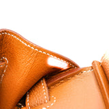 thumbnail birkin 30 in togo gold ghw A stamp