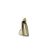 thumbnail Small Dioraddict Ivory White Canyon Grained Lambskin Flap Bag GHW - L'UXE LINK