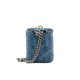 thumbnail Small Denim Vanity Bag Blue Seri KTPKXXXX - L'UXE LINK