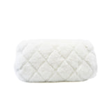 thumbnail 23N Shearling Lambskin Small Bowling Bag in White Phw Seri PP0 - L'UXE LINK